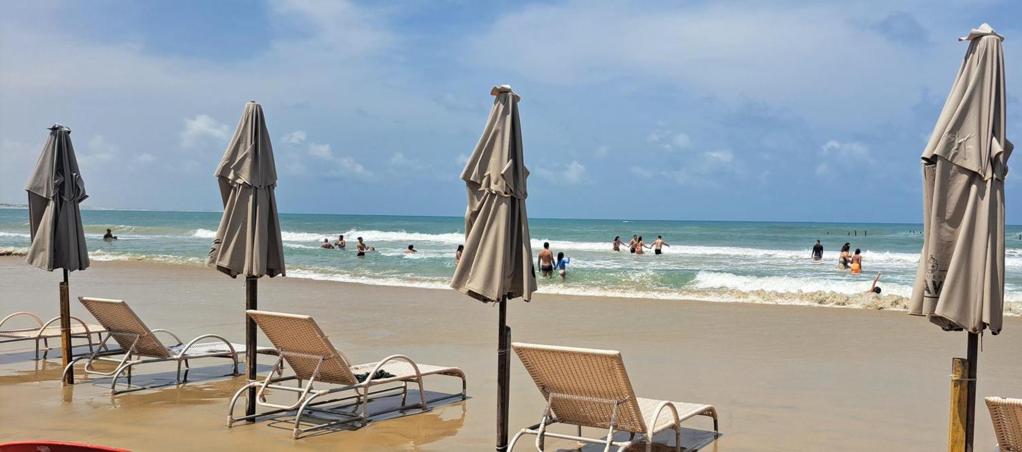 Apartamento Inteiro A 100 Metros Da Praia Fortaleza  Zewnętrze zdjęcie